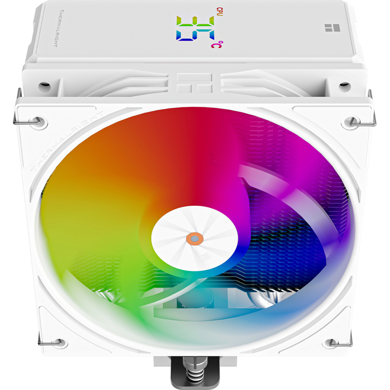 Кулер для процессора Thermalright Assassin X 120 R Digital ARGB, вентилятор 120 мм, белый, фото 4