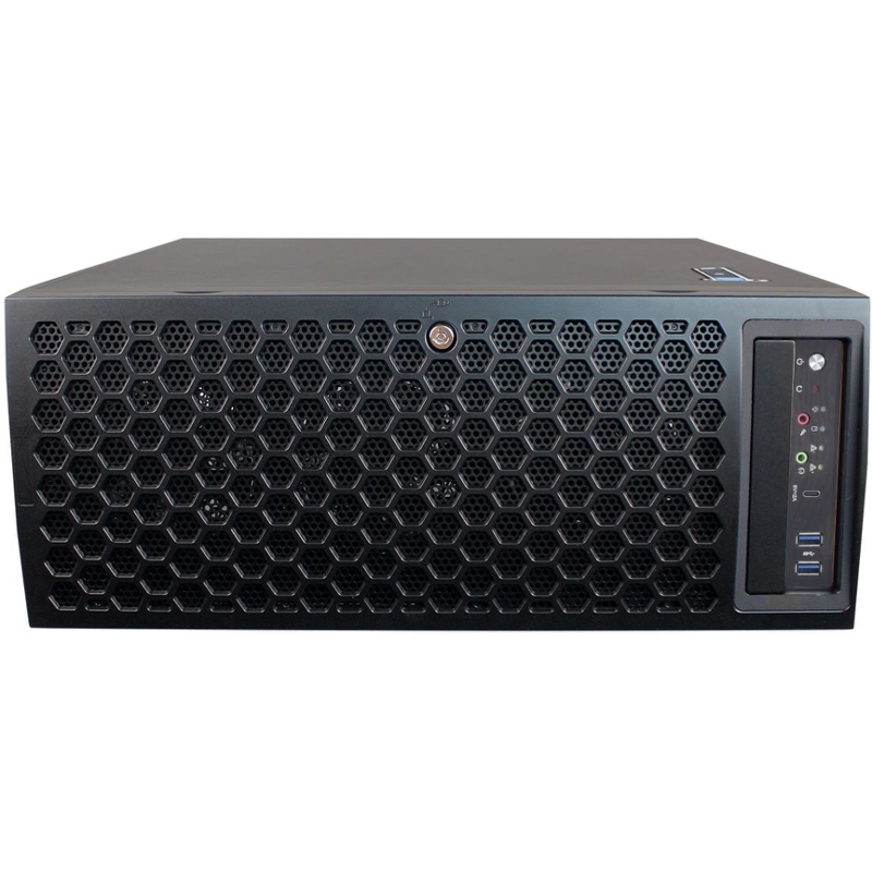 Серверный корпус Server case FL-T4U435, 4U/Tower, ATX, w/o psu, (support ATX or CRPS), 1x2,5" ext, 4x3,5" int, 2xUSB 3.0 (Foxline FL-T4U435), фото 2
