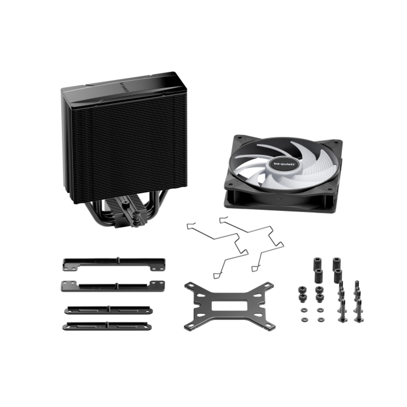 Кулер для процессора be quiet! PURE ROCK 3 LX, AM4, AM5, LGA115X, LGA1200, LGA1851, 1700, до 190 Вт, фото 6