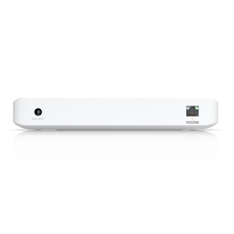 Коммутатор Ubiquiti USW-Ultra-60W управляемый, 8 портов 1 Гбит/с, 7 портов PoE, без вентилятора, фото 5