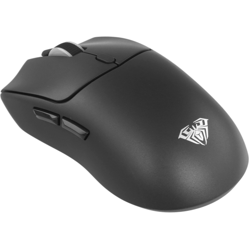 Мышь AULA SC580X, проводное и беспроводное подключение, чёрный, подсветка, фото 3