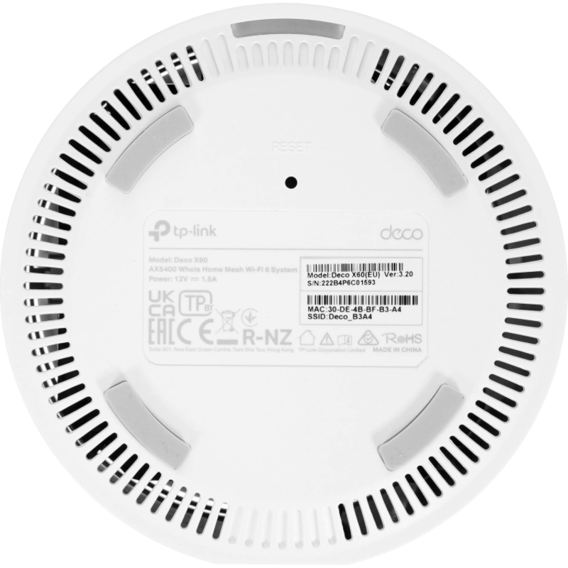 Mesh-система Wi-Fi TP-Link AX5400 Whole Home Mesh Wi-Fi System, 3 модуля, 4 антенны, фото 6