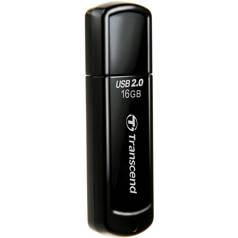 Флеш-накопитель Transcend 16GB JetFlash 350 (Black) USB 2.0 (Transcend TS16GJF350), фото 3