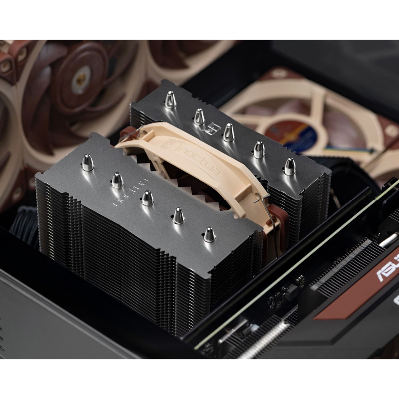 Кулер для процессора Noctua NH-D12L, AM4, AM5, LGA1150, LGA1155, LGA1156, LGA1200 и др., до 148 Вт, фото 6