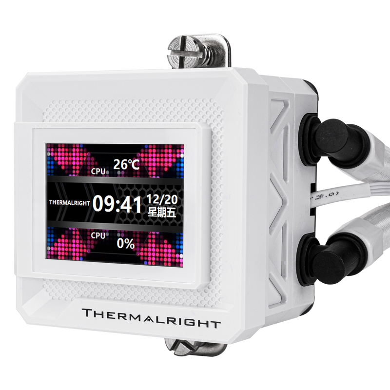 Система жидкостного охлаждения Thermalright Frozen Warframe SE 360 ARGB V2, белый, фото 2