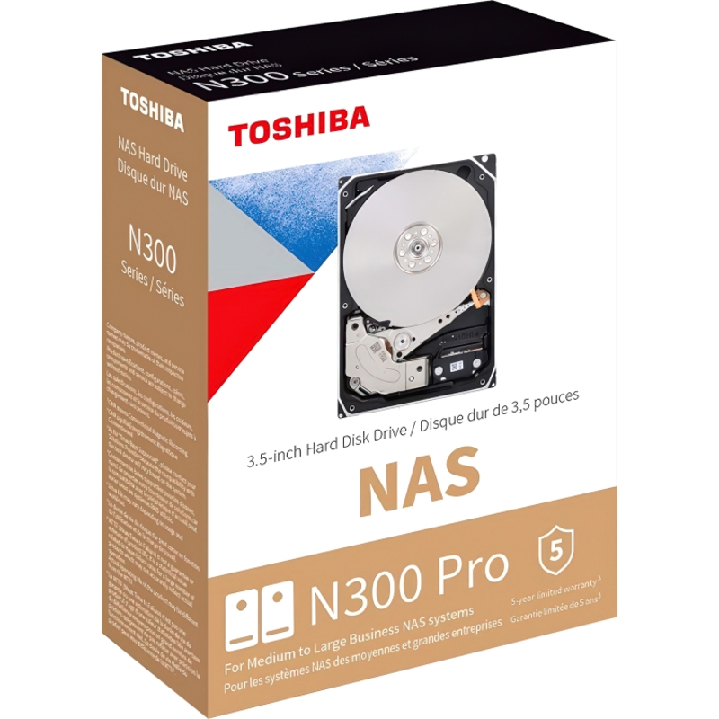 Жёсткий диск Toshiba N300 Pro 22 ТБ 3,5″, 7200 об/мин, кэш 1024 МБ, для NAS, фото 8