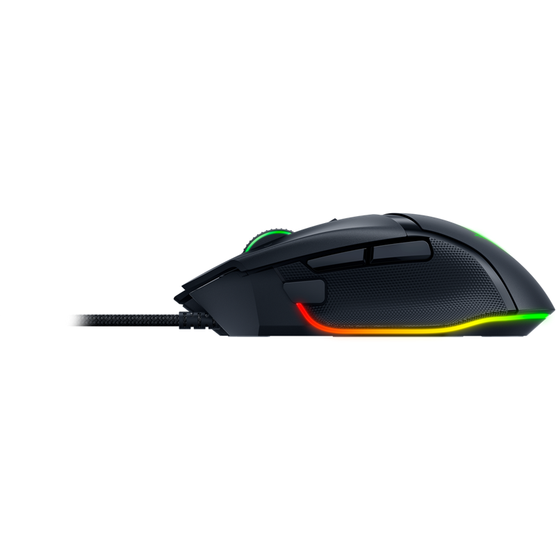 Мышь Razer Basilisk V3, проводное подключение, USB-A, 26000 dpi, чёрный, подсветка, фото 6