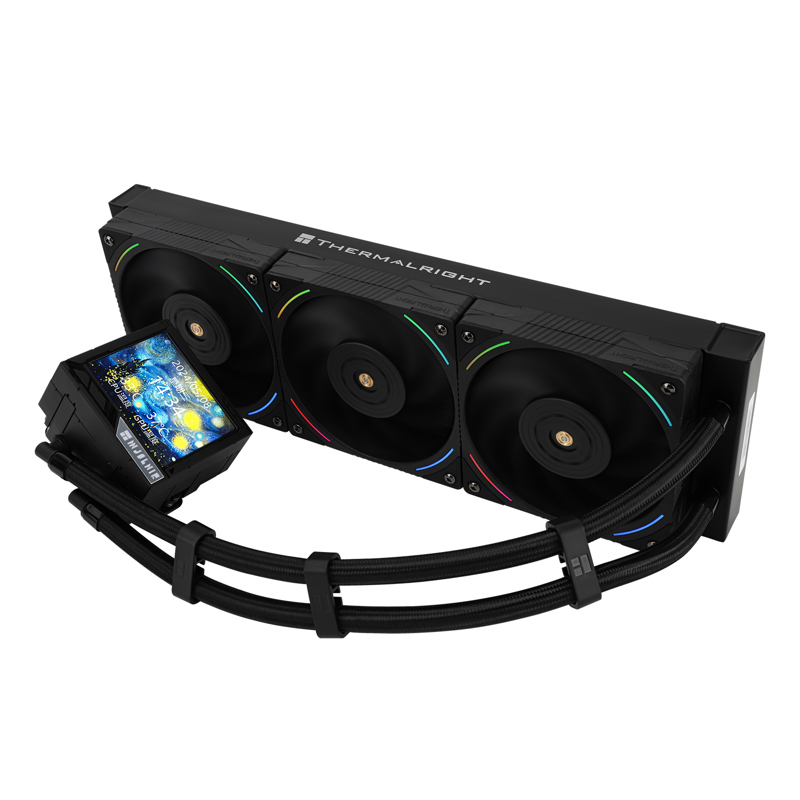 Система жидкостного охлаждения Thermalright Mjolnir Vision 360, M-VISION-360-BL-ARGB, фото 3