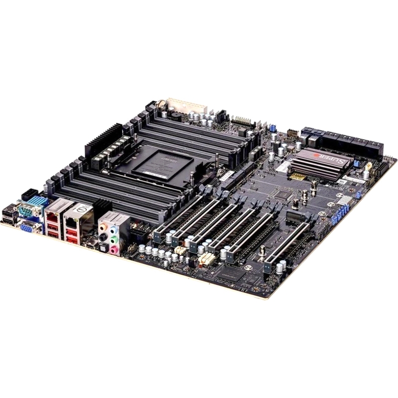 Системная плата MB Supermicro X13SWA-TF-B, E-ATX, 1x LGA-4677 (W-3400, W-2400, W-3500, W-2500 series), Intel® W790, 16x ECC DDR5 RDIMM (SuperMicro MBD-X13SWA-TF-B (bundle)), фото 2