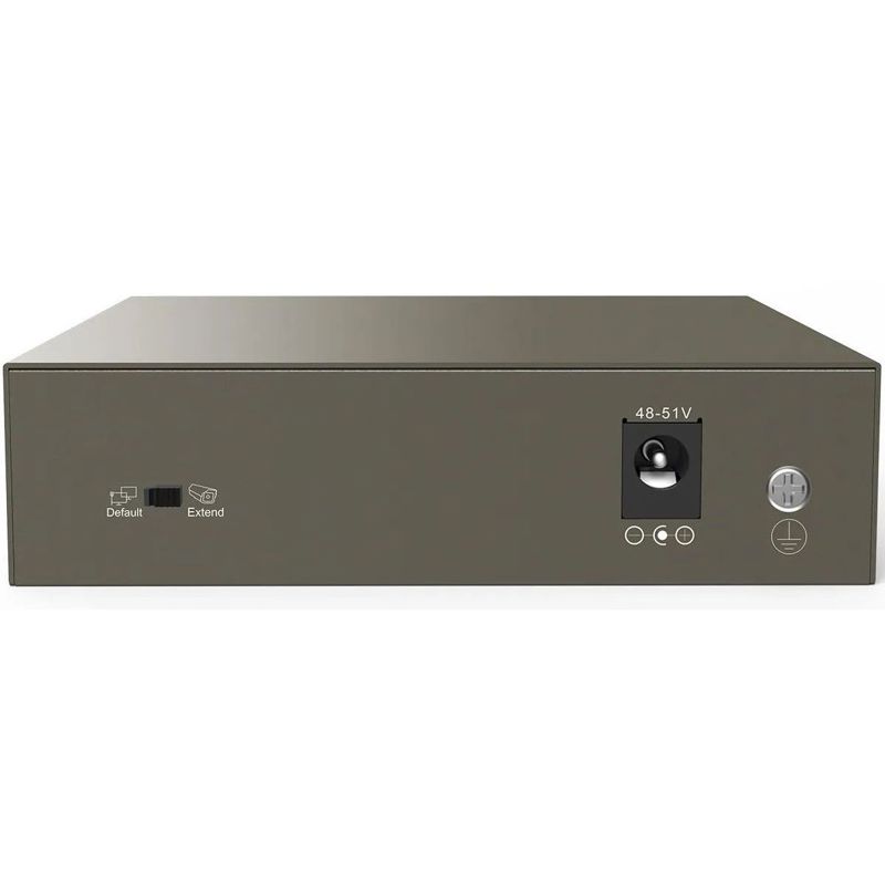 Коммутатор Tenda TEF1105P-4-38W неуправляемый, 5 портов 100 Мбит/с, 4 порта PoE, 38 Вт, фото 4