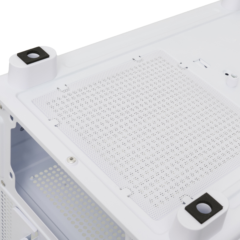 Корпус для ПК Hspd M510, Midi Tower, белый, под ATX, mATX, Mini-ITX, материал закалённое стекло, сталь, фото 9