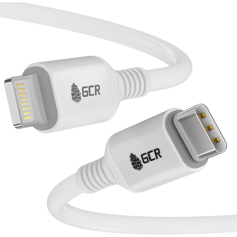 Кабель GCR PRO PREMIUM 3.0m TypeC, USB Type-C (m), Lightning (m), 3 м, фото 2