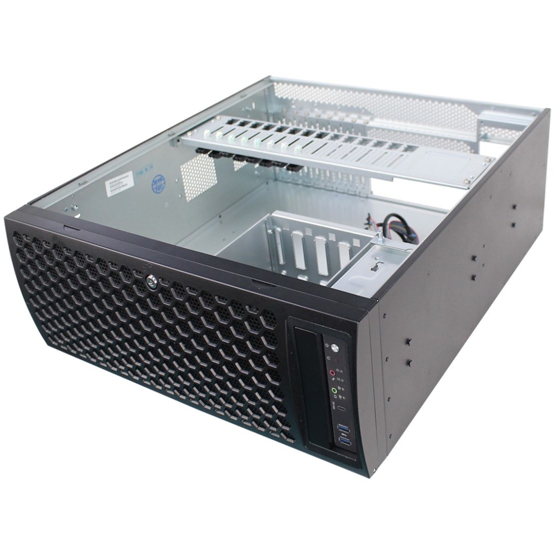 Серверный корпус Server case FL-T4U435, 4U/Tower, ATX, w/o psu, (support ATX or CRPS), 1x2,5" ext, 4x3,5" int, 2xUSB 3.0 (Foxline FL-T4U435), фото 7