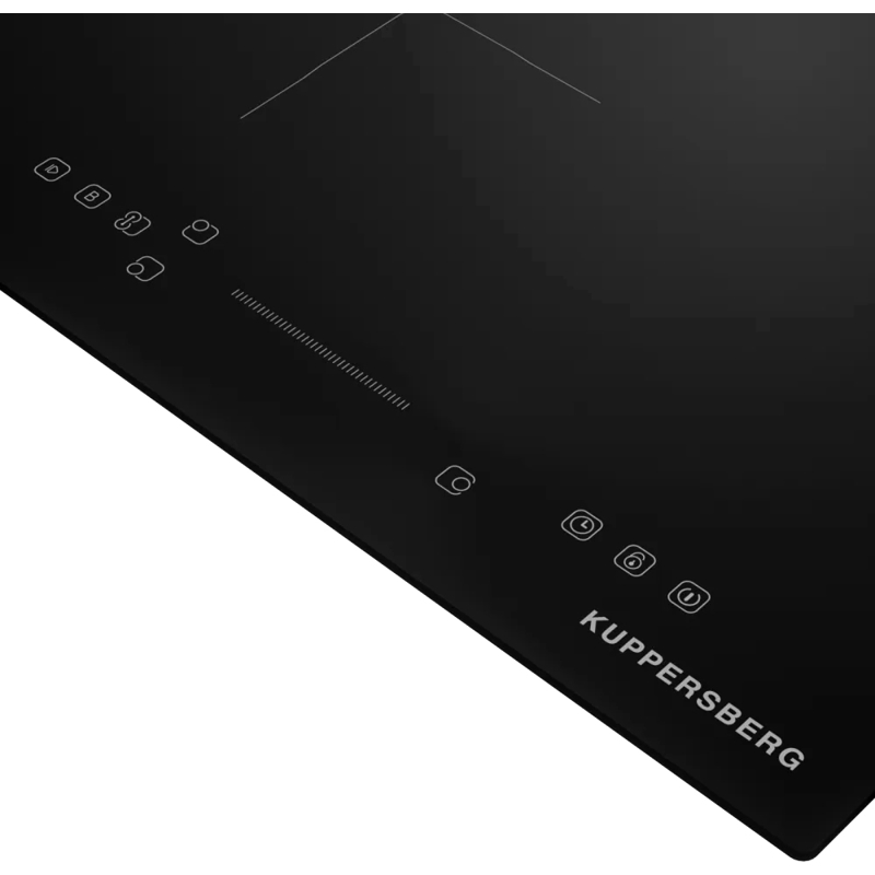 Варочная панель Kuppersberg ICI 412, индукционная, 45 см, 3 конфорки, Flexi-zone, бустер, чёрная, фото 3
