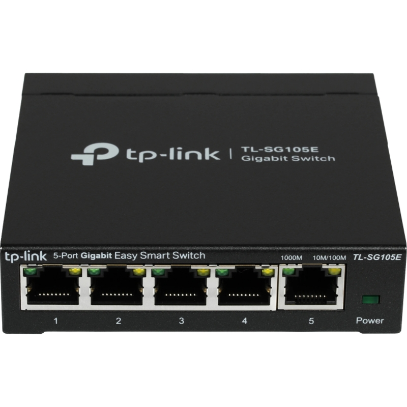 Коммутатор TP-Link TL-SG105E серии Easy Smart настольный, 5 портов 1 Гбит/с RJ-45, для дома и офиса, фото 2