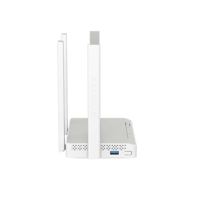 Wi-Fi роутер Netcraze Viva Mesh Wi-Fi 5 AC1200, 3 порта LAN, фото 3