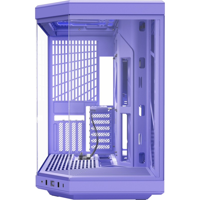 Корпус для ПК Hyte Y70, Midi Tower, фиолетовый, под ATX, E-ATX, mATX, mITX, фото 4