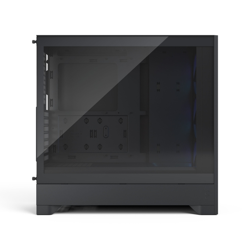 Корпус ПК без блока Case Fractal Design Pop 2 Air TG RGB, Midi-Tower, 3x120mm, 1xUSB-C + 1xUSB-A 3.2 ATX, mATX, mITX Black, фото 9