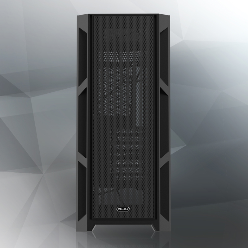 Корпус для ПК Raijintek ARCADIA III, Midi Tower, чёрный, под ATX, mATX, Mini-ITX, фото 3