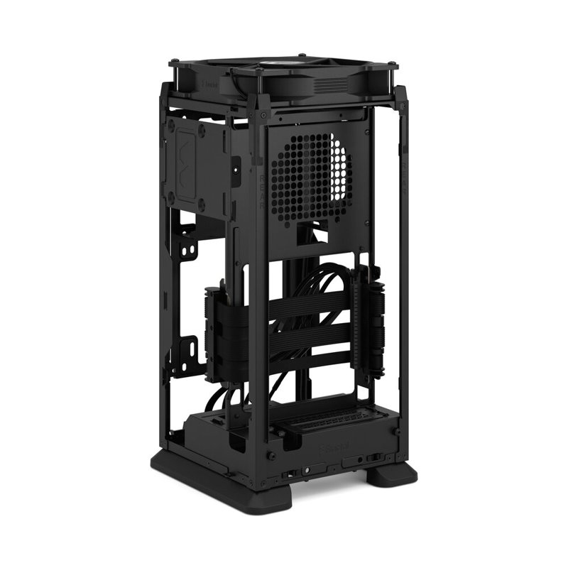 Корпус для ПК Fractal Design Mood, Mini Tower, чёрный, под Mini-ITX, материал пластик, сталь, ткань, фото 11