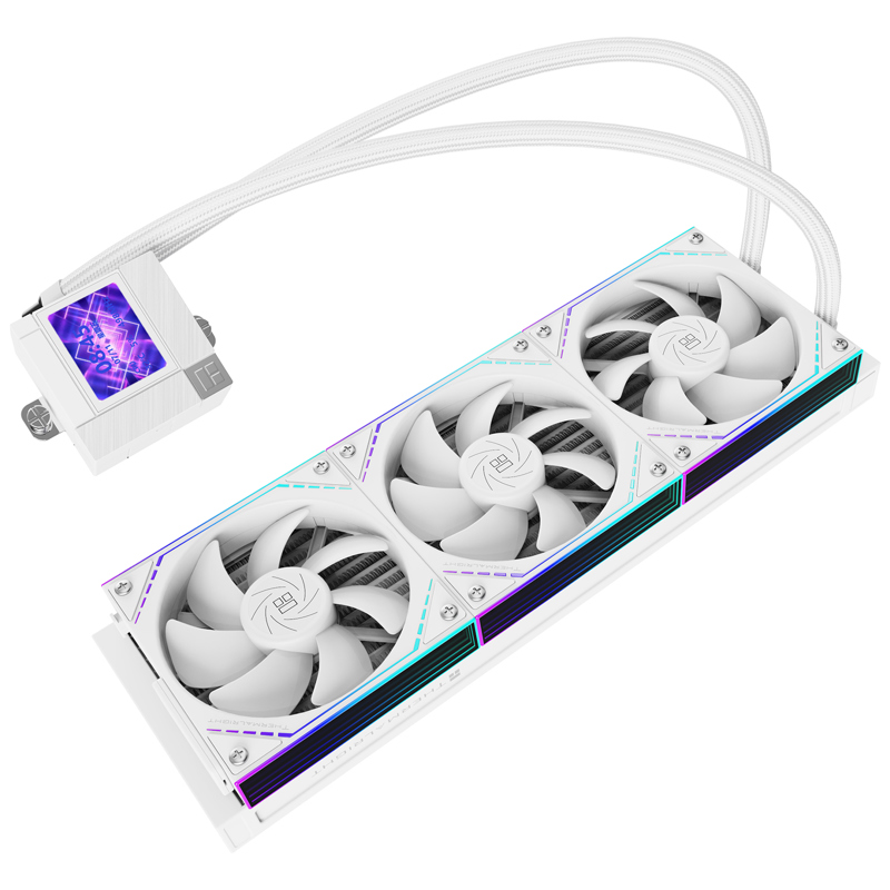 Система жидкостного охлаждения Thermalright Core Matrix 360 Vision, вентилятор 120 мм, белый, фото 4