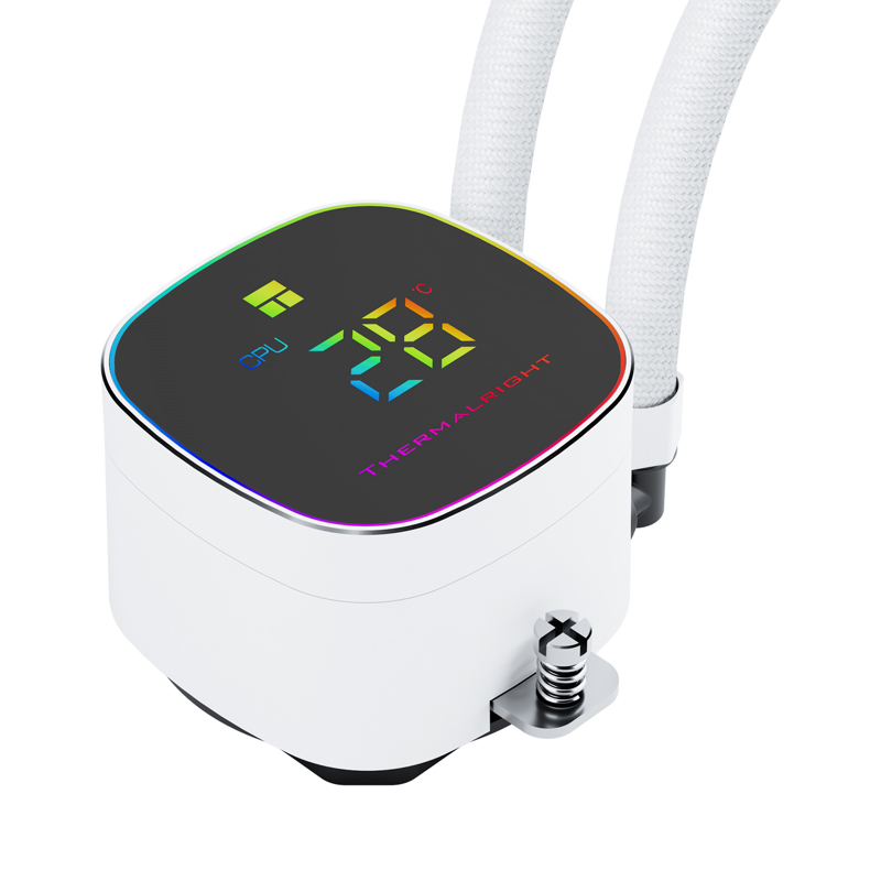 Система жидкостного охлаждения Thermalright Frozen Horizon 240 Digital, белый, фото 6