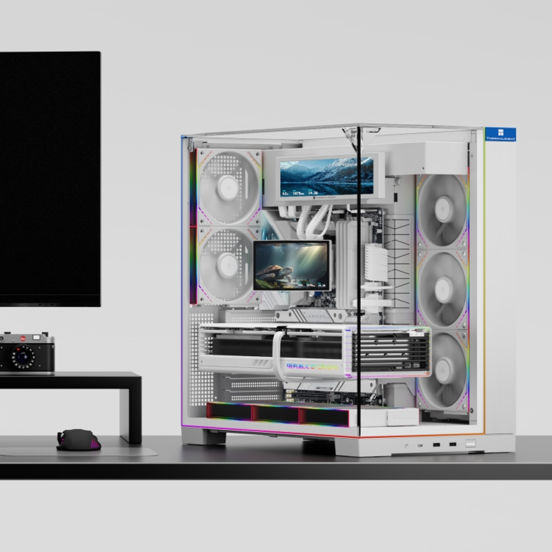 Система жидкостного охлаждения Thermalright Levita Vision 360, вентилятор 120 мм, белый, фото 3