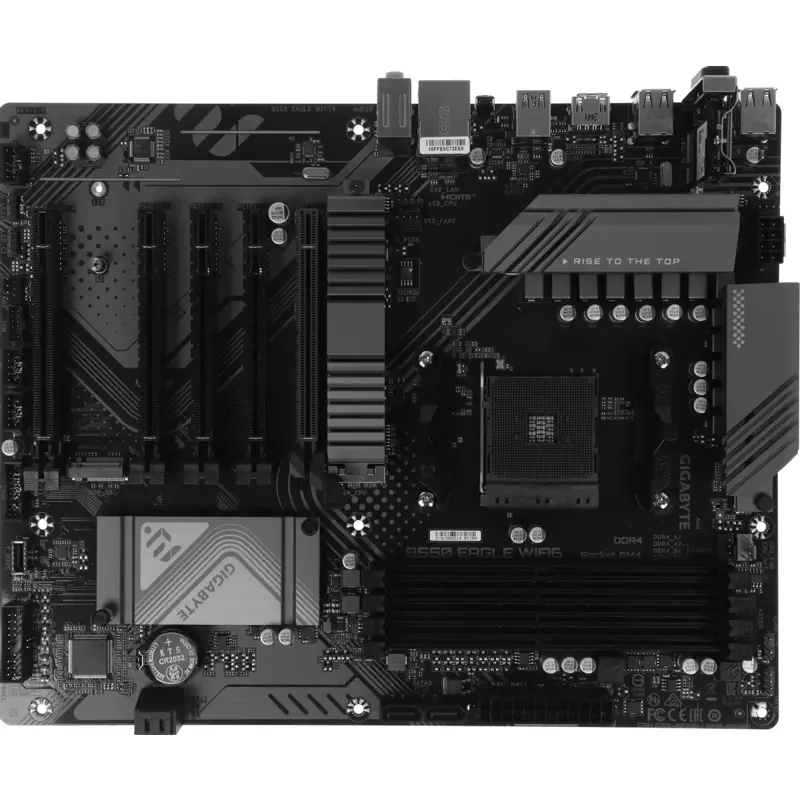 Материнская плата Gigabyte B550 EAGLE WIFI6, AM4, AMD B550, ATX, DDR4, фото 4