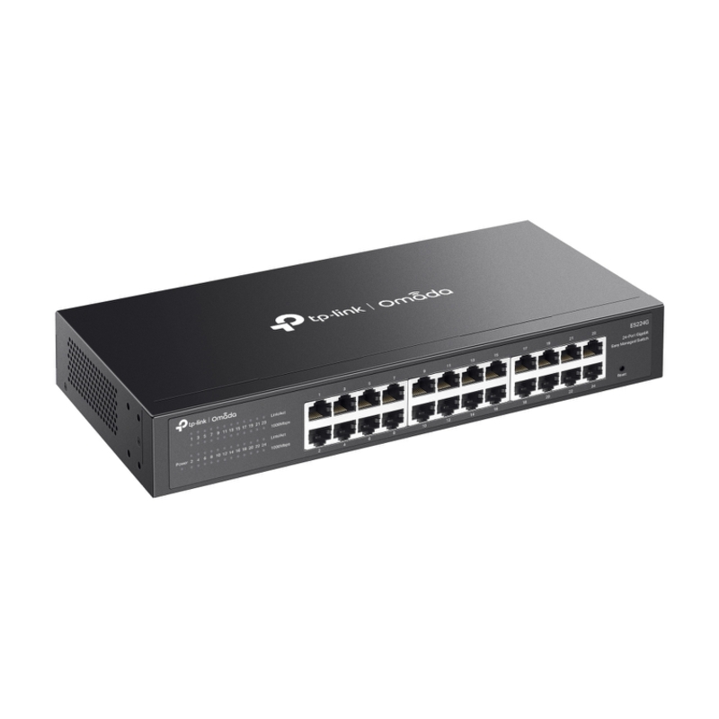 Коммутатор TP-Link Omada ES224G с облегчённым управлением, 24 порта 1 Гбит/с, фото 4