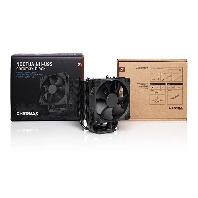 Кулер для процессора Noctua NH-U9S chromax.black, AM4, AM5, LGA115X, LGA1200, LGA1700, LGA1851, фото 5