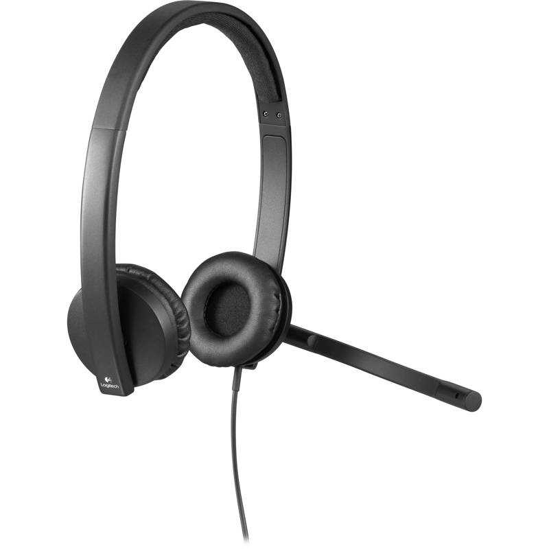 Гарнитура Logitech Headset H570E USB Stereo OEM (Logitech 981-000575), фото 4