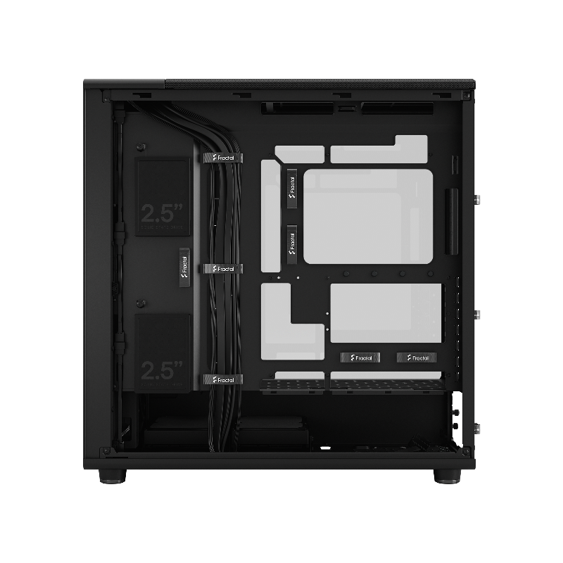 Корпус ПК без блока Case Fractal Design North XL Momentum Edition, Full-Tower, 3x140mm, 2xUSB-A 3.0 + 1xUSB 3.2 Type-C, E-ATX, ATX, mATX, mITX Black, фото 11