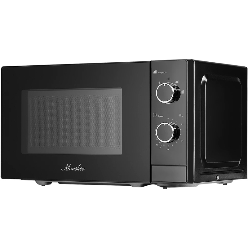 Микроволновая печь Monsher MTW 204 Noir, 20 л, 700 Вт, блокировка от детей, чёрный, фото 3