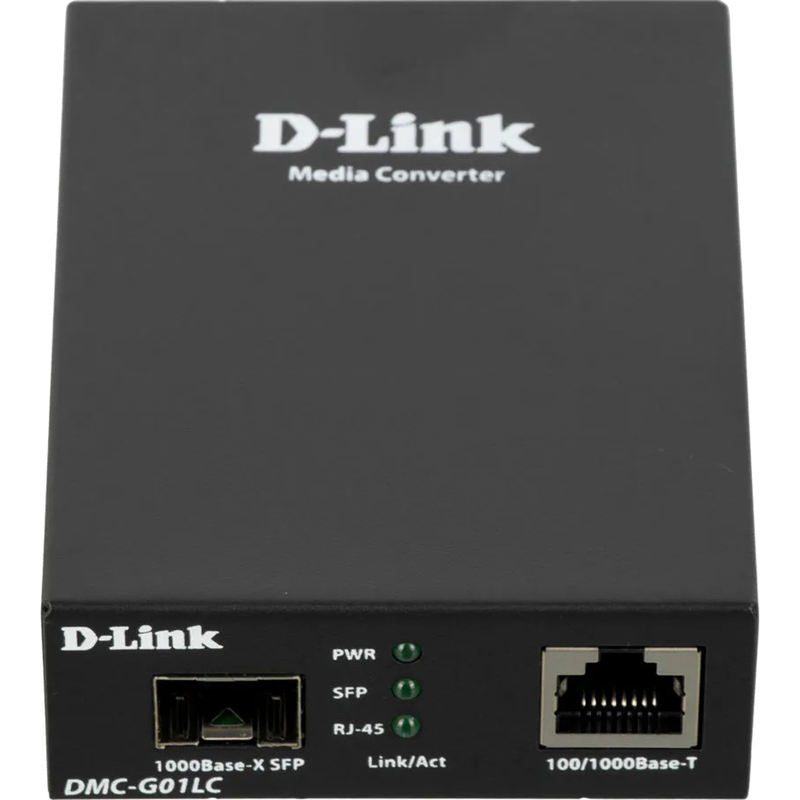 Медиаконвертер D-Link DMC-G01LC Media Converter 1000Base-T to 1000Base-X SFP, фото 2