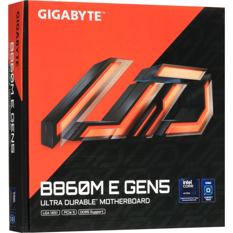 Материнская плата Gigabyte B860M E GEN5, LGA1851, Intel B860, Micro-ATX, DDR5, фото 9