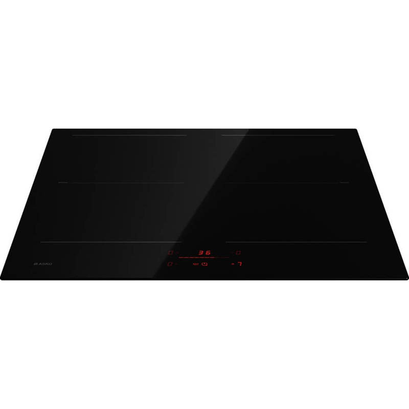 Варочная панель ASKO HI2643FBG1, индукционная, 60 см, 4 конфорки, слайдерное управление, Boost, чёрная, фото 3