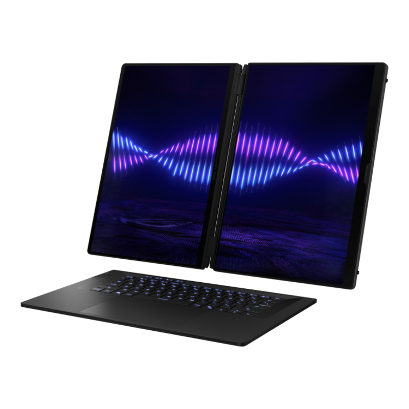 Ноутбук ASUS ROG Zephyrus Duo 16 GX651AX-SR118W Touch 16"(2880x1800 OLED (матовый))/Touch/Intel Ultra 9 386H(2.4Ghz)/65536Mb/1024PCISSDGb/noDVD/Ext:NVIDIA GeForce RTX 5090(24576Mb)/Cam/BT/WiFi/90WHr/war 1y/2.82kg/Stellar Grey/Win11Home + стилус; рюкзак, фото 9