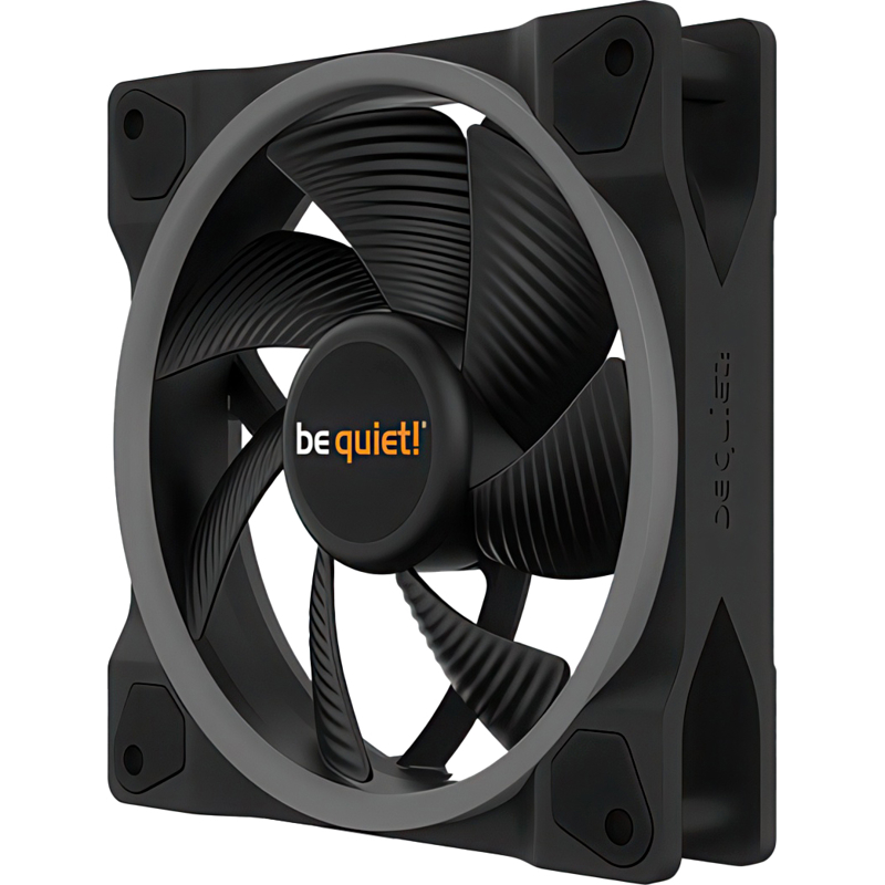 Корпусной вентилятор be quiet! Cooler LIGHT WINGS, вентилятор 120 мм, 1700 об/мин, поток 41.5 CFM, шум 20.6 дБА, фото 8