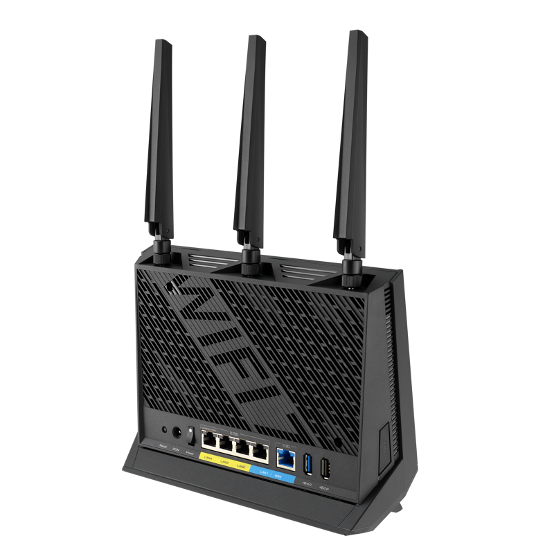 Wi-Fi роутер ASUS RT-BE86U, Wi-Fi 7, 4 порта LAN, 2 порта USB, фото 7