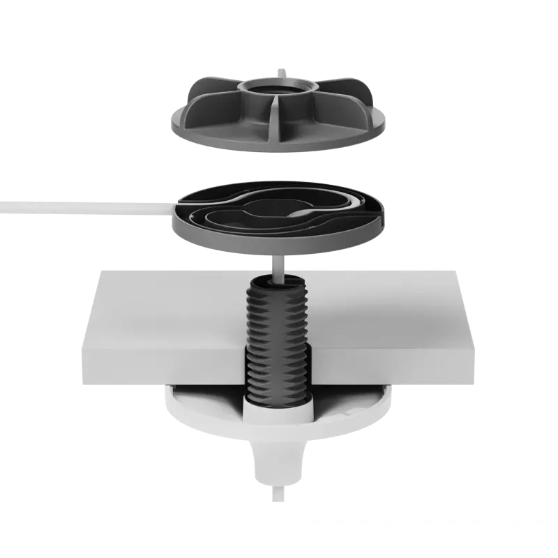 Потолочное крепление для микрофона LOGITECH Mic Pod Pendant Mount (Logitech 952-000123), фото 2