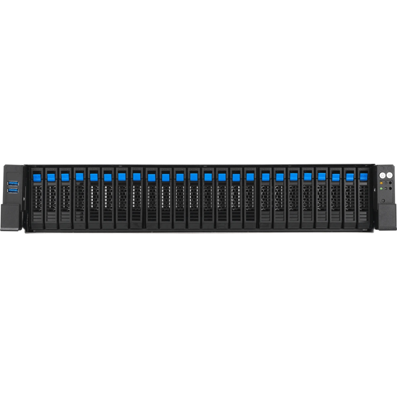 Серверная платформа ASUS RS720-E12-RS24G, 2U, 2x LGA4710, 32x DDR5, 24x 2.5 NVME (or 8NVME+16 SATA*/SAS*), 2 x M.2 Gen5 x2 (ASUS 90SF03T1-M000Y0), фото 7