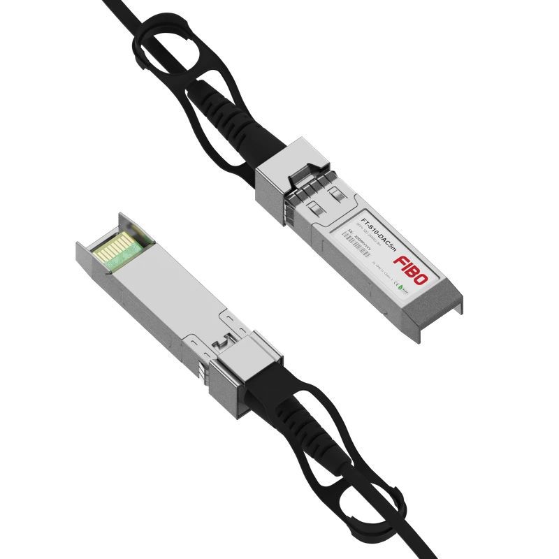 Кабель DAC FIBO FT-S10-DAC5m-26, SFP+ 10 Гбит/с, медный 26 AWG, 5 м, фото 2