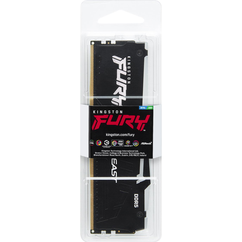 Оперативная память Kingston KF560C30BBEA-16, 16 ГБ, DDR5, CL30, фото 5