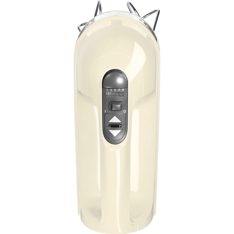 Ручной миксер KitchenAid 5KHM9212EAC, 9 скоростей, 85 Вт, кремовый, фото 3