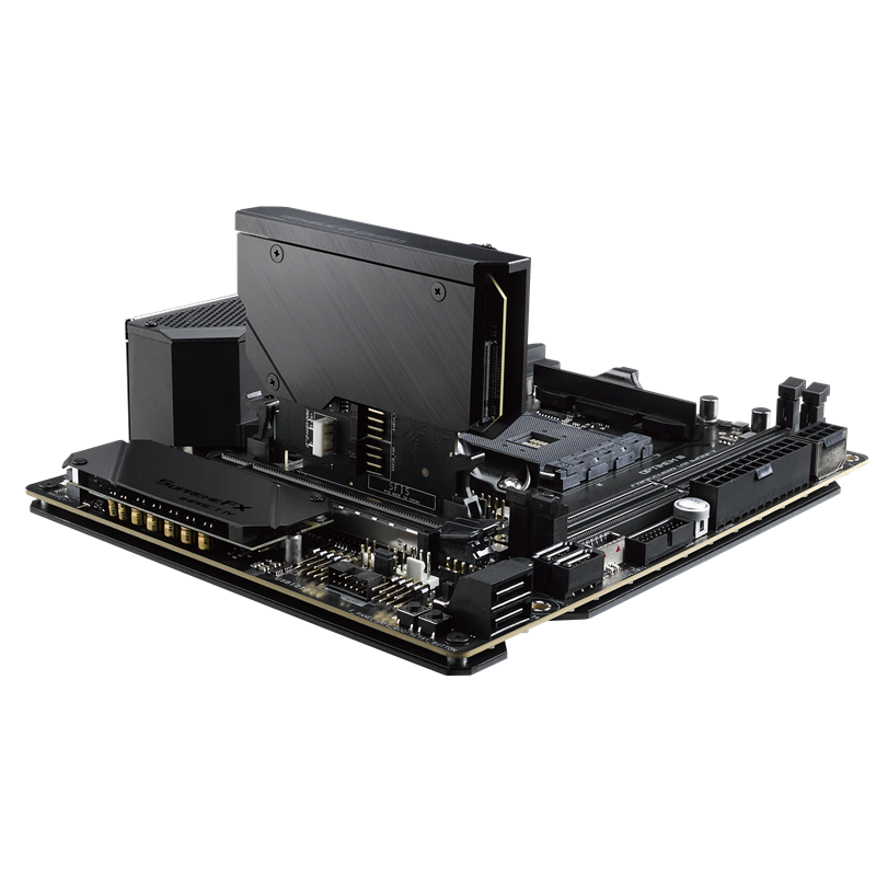 Материнская плата ASUS ROG CROSSHAIR VIII IMPACT, AM4, AMD X570, Mini-DTX, DDR4, фото 6