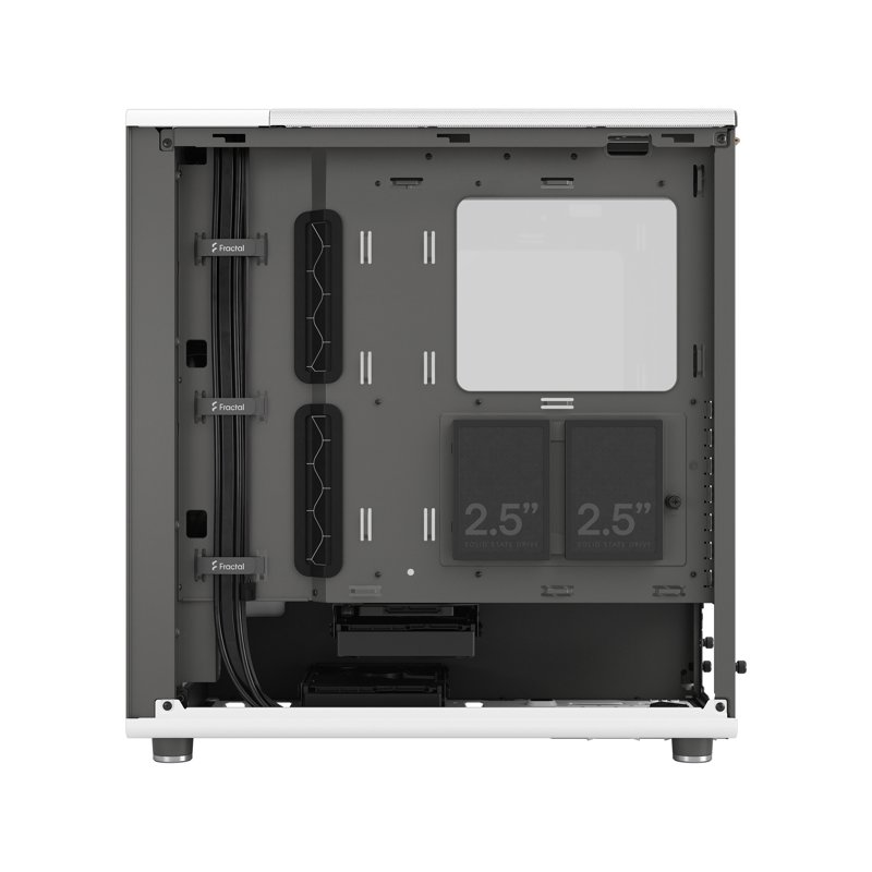 Корпус для ПК Fractal Design North TG Clear Tint, Midi Tower, белый, под ATX, mATX, Mini-ITX, фото 17