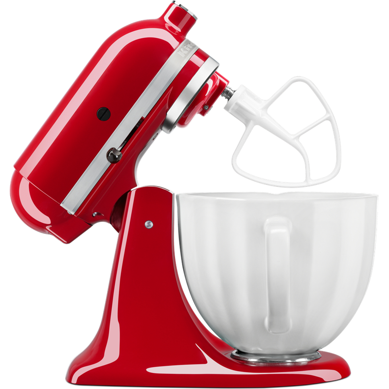 Планетарный миксер KitchenAid Artisan 5KSM175PSEER, чаши 4,8 и 3 л, 300 Вт, красный, фото 6