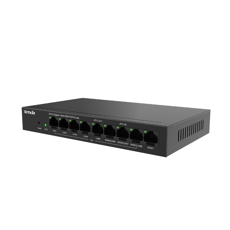 Wi-Fi роутер Tenda 9 Port PoE, 8 портов LAN, фото 3