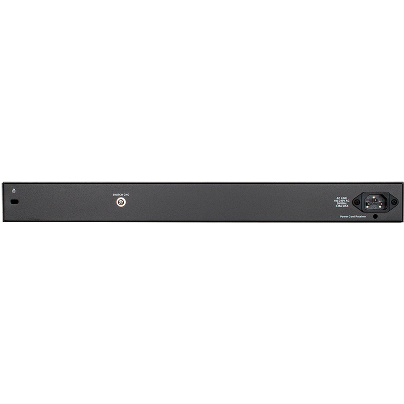 Коммутатор D-Link DGS-1210-28MP/F смарт L2, 24 порта PoE 1 Гбит/с, 4 комбо SFP, 370 Вт, фото 3