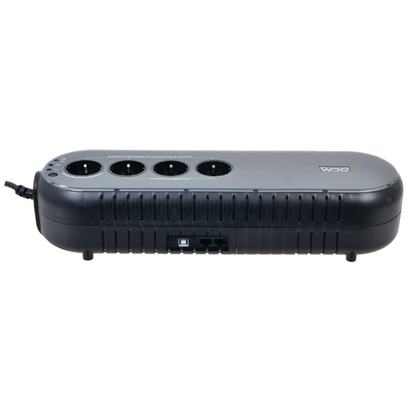 ИБП Powercom WOW-850U, 850 ВА, 425 Вт, резервный, 4 розетки, Schuko, фото 4